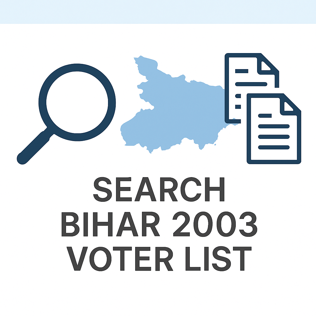 Bihar voter list 2003